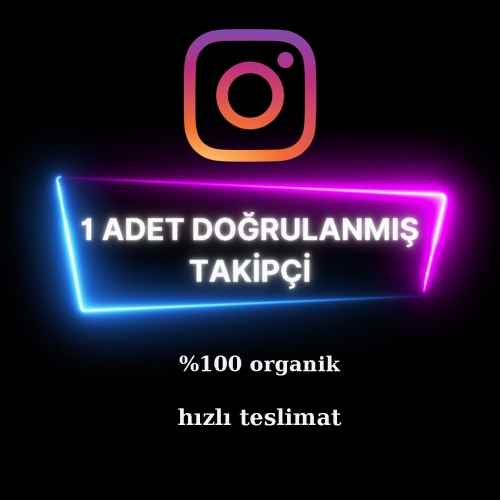  instagram mavi tikli hesap takipçi 1 adet